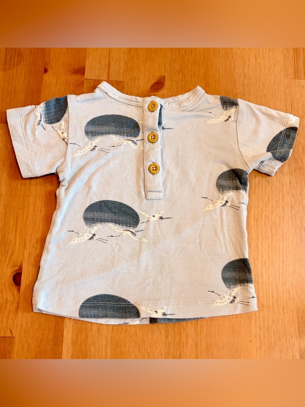 Kate Quinn 6-12 Month Henley Shirt